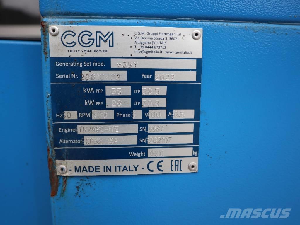 CGM V35Y Dieselgeneraattorit