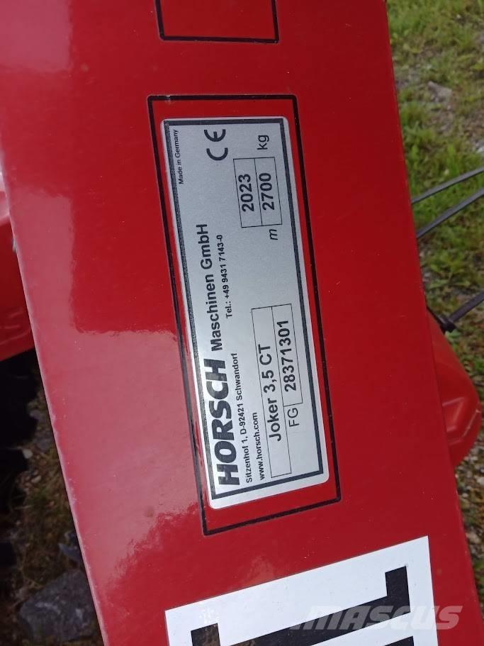 Horsch Joker 3.5 CT Kiekkomultaimet ja lautasäkeet