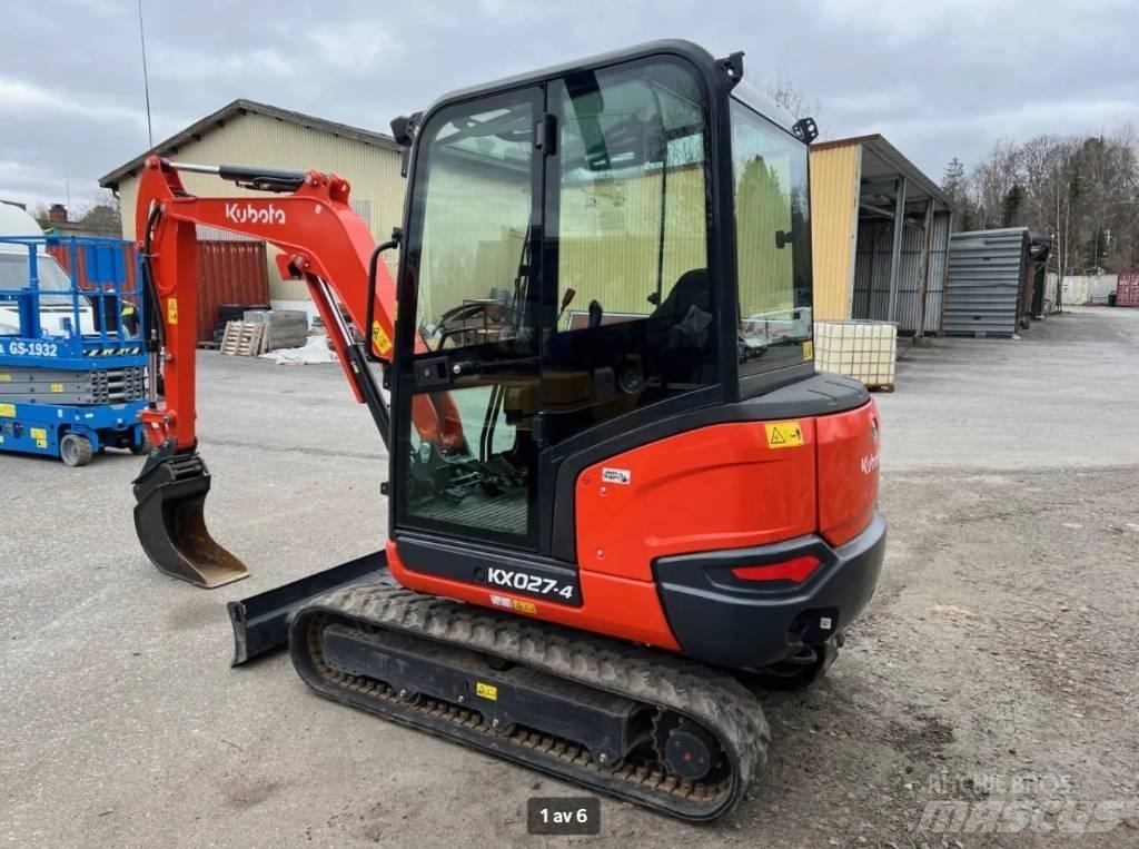 Kubota KX 027 Minikaivukoneet < 7t