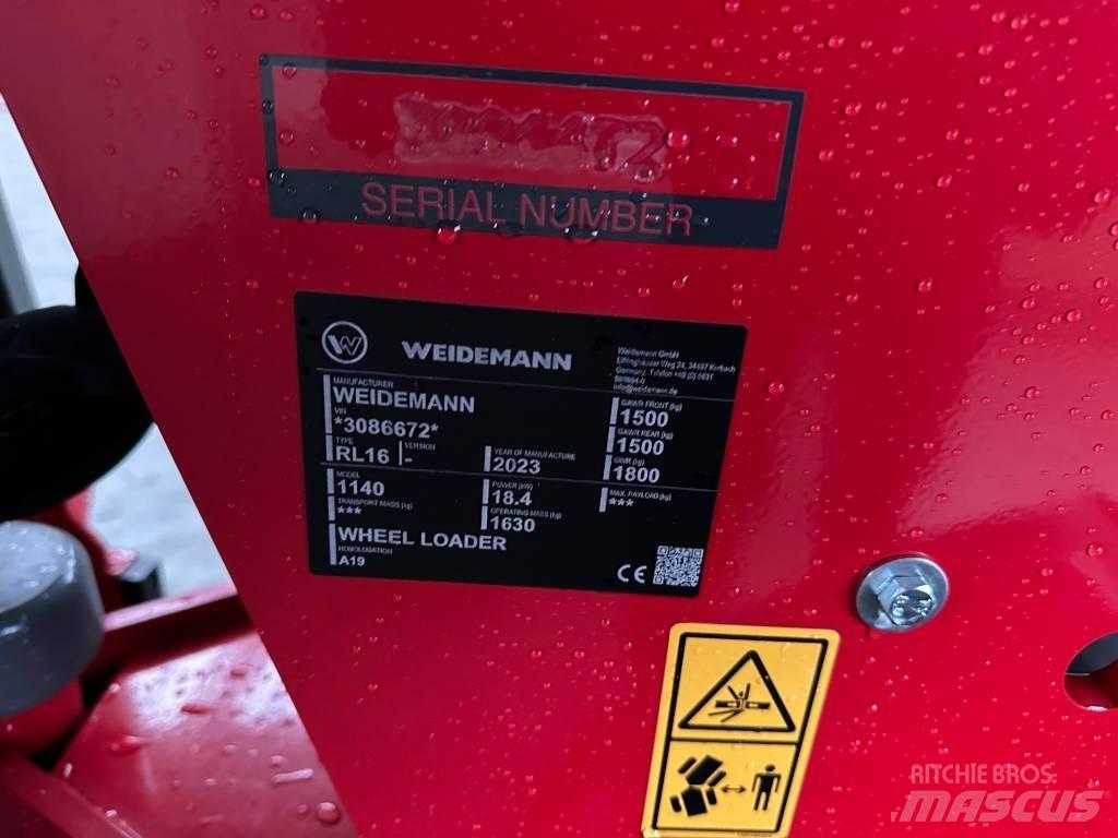 Weidemann 1140 Pienkuormaajat