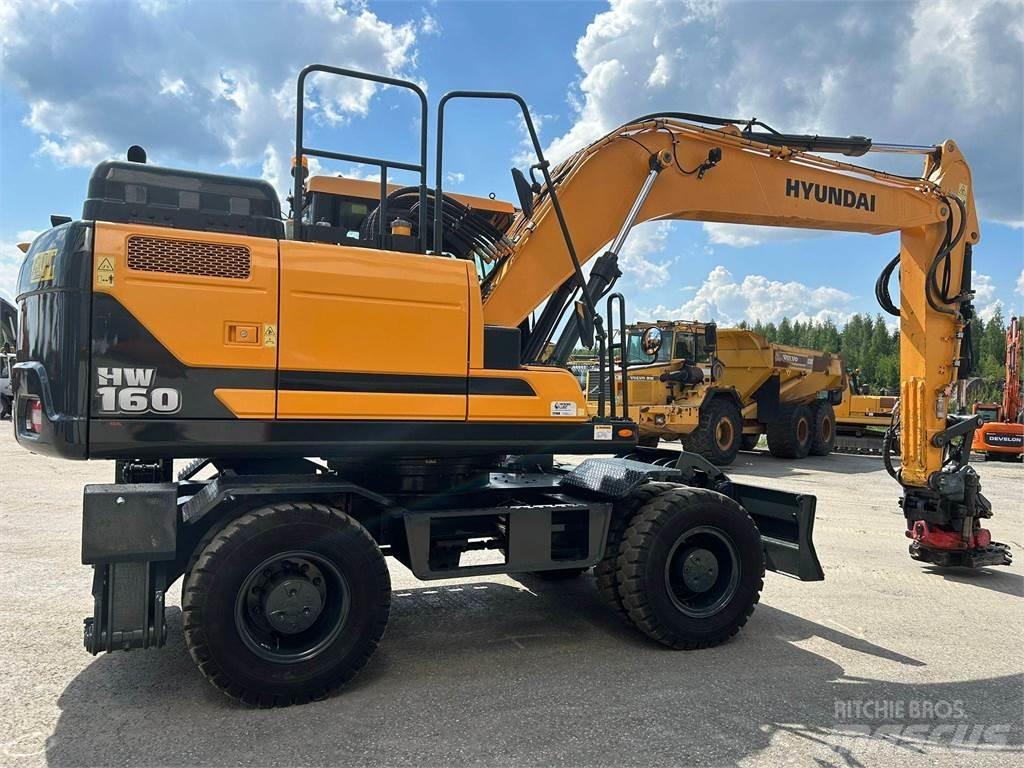 Hyundai HW160 Pyöräkaivukoneet