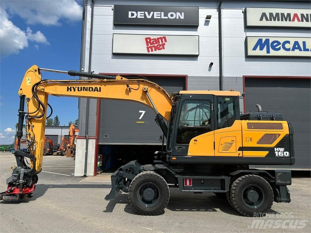 Hyundai HW160 Pyöräkaivukoneet