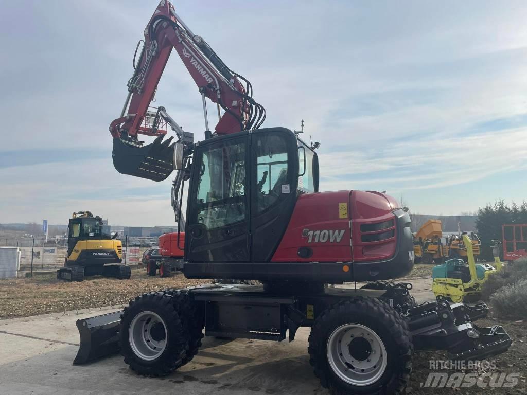 Yanmar B110W Pyöräkaivukoneet