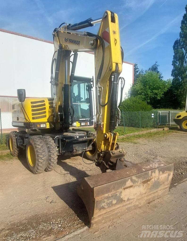 Yanmar B 110 W Pyöräkaivukoneet