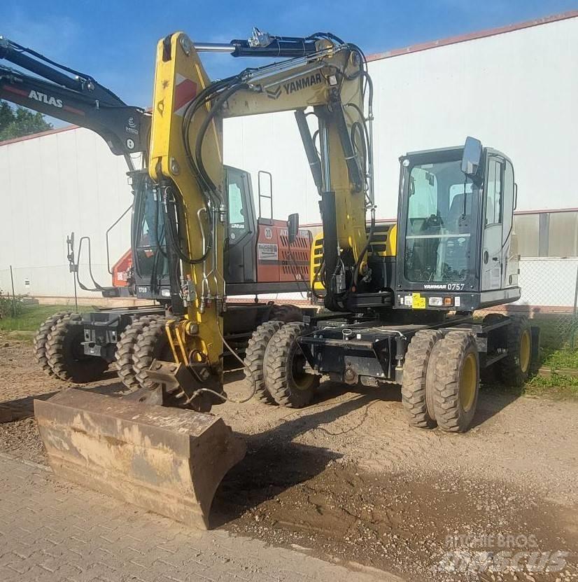 Yanmar B 110 W Pyöräkaivukoneet