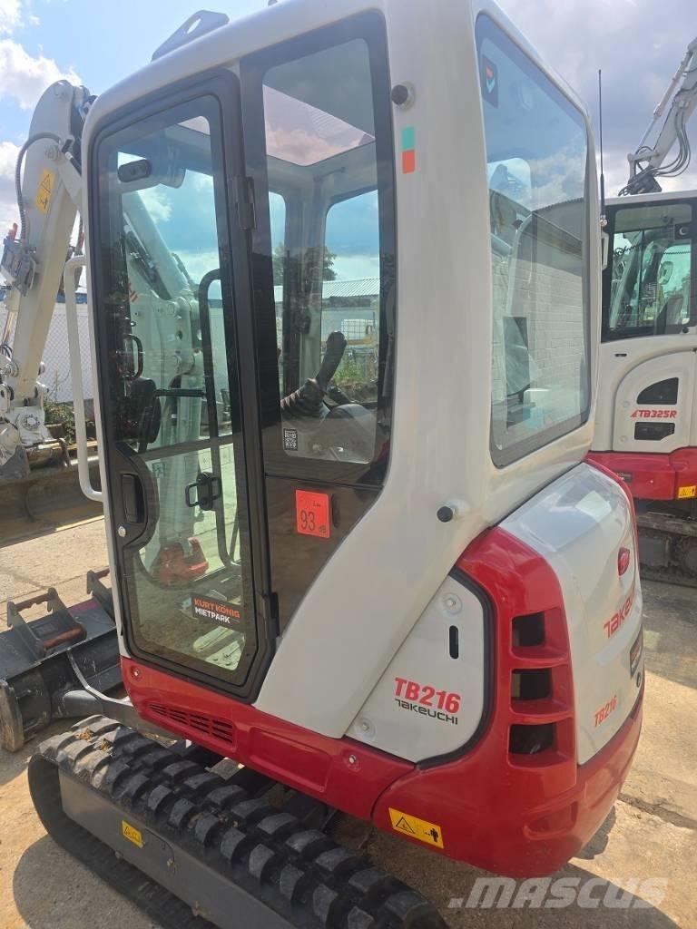 Takeuchi TB 216 A Minikaivukoneet < 7t