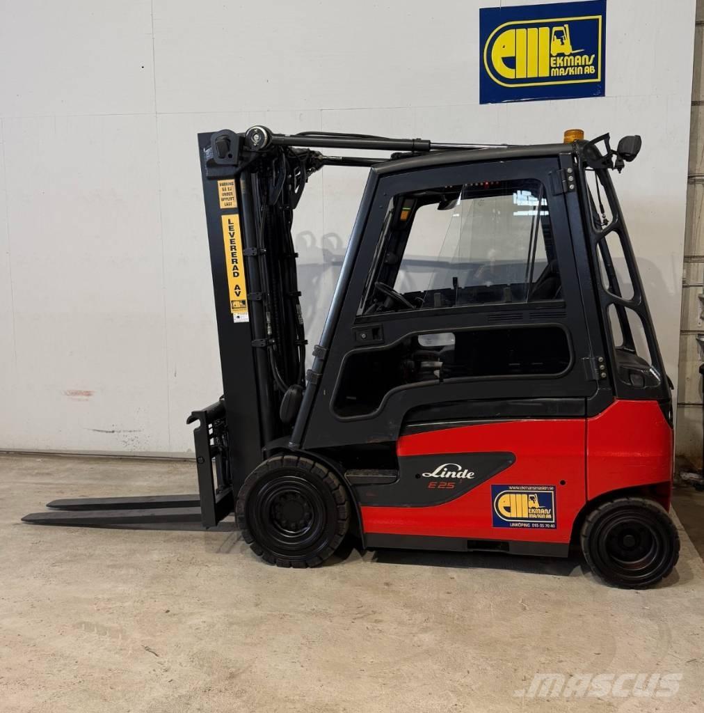 Linde truck E25 Sähkötrukit