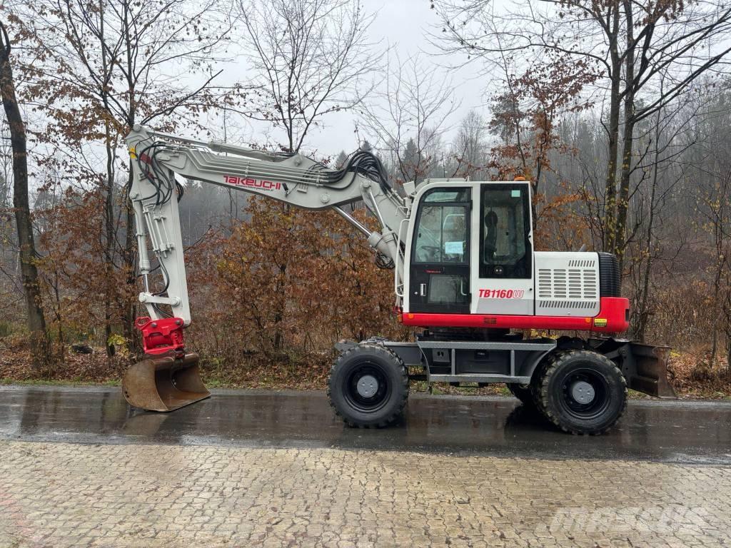 Takeuchi TB 1160 W Pyöräkaivukoneet