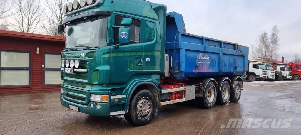 Scania R 480 Nostovarsi-vaihtolavakuorma-autot