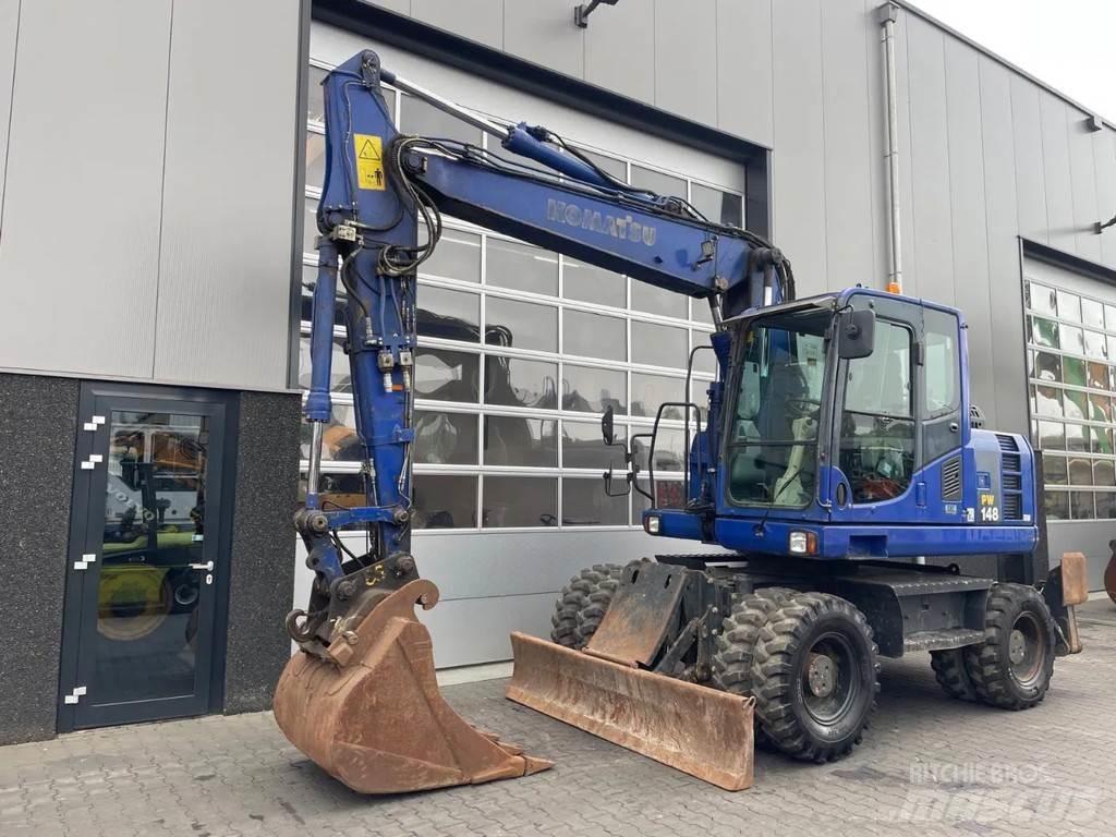 Komatsu PW148-8 Pyöräkaivukoneet