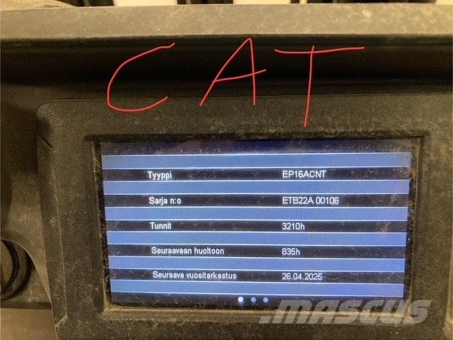 CAT EP 16 ACNT Sähkötrukit