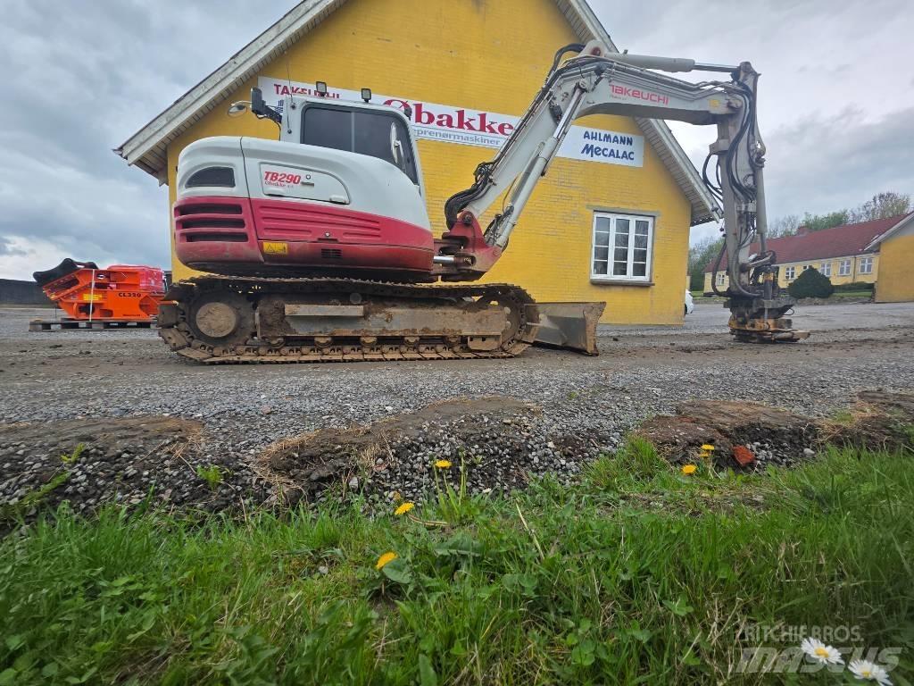 Takeuchi TB 290 Midikaivukoneet 7t - 12t