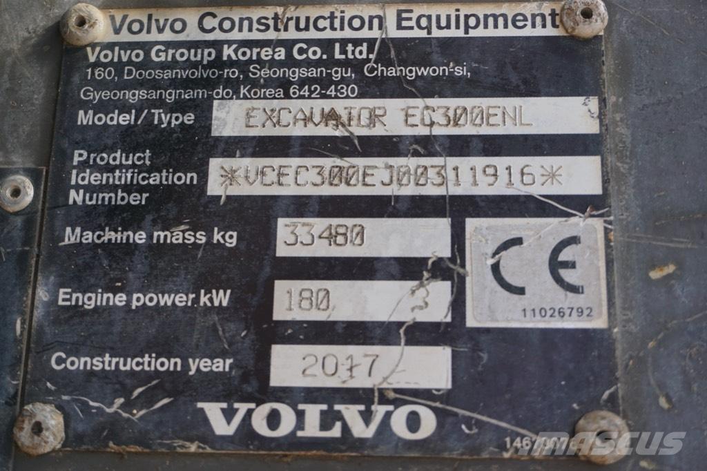 Volvo EC 300 E Telakaivukoneet