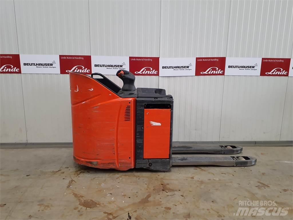 Linde T20SP kurz Lavansiirtotrukit