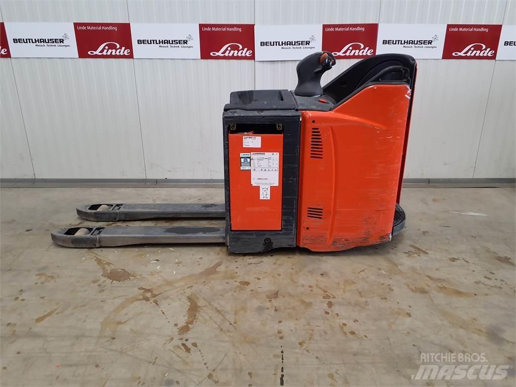 Linde T20SP kurz Lavansiirtotrukit