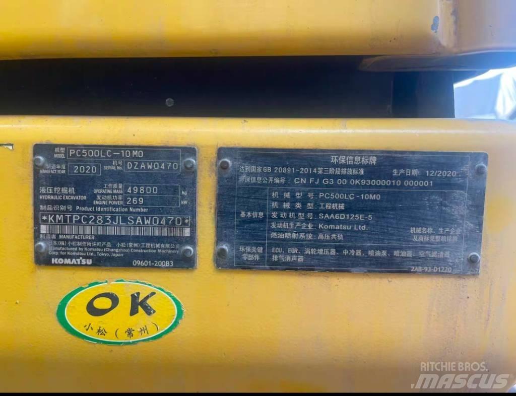Komatsu pc500lc-10mo Amfibio-kaivinkoneet