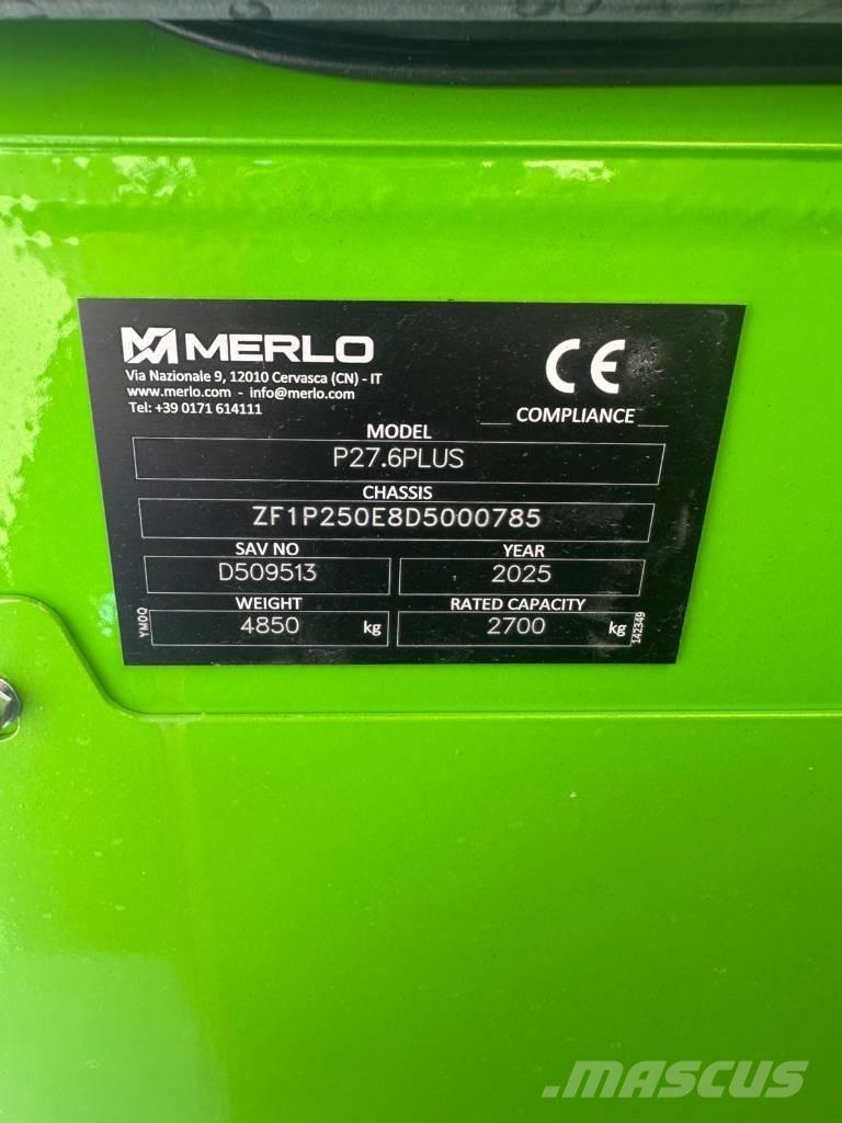 Merlo P 27.6 Plus Kurottajat