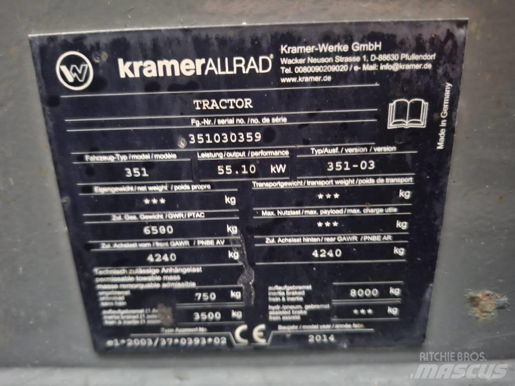 Kramer 580 Pyöräkuormaajat