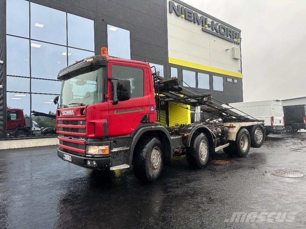 Scania P114 8x2*6 Vaihtolava-autot