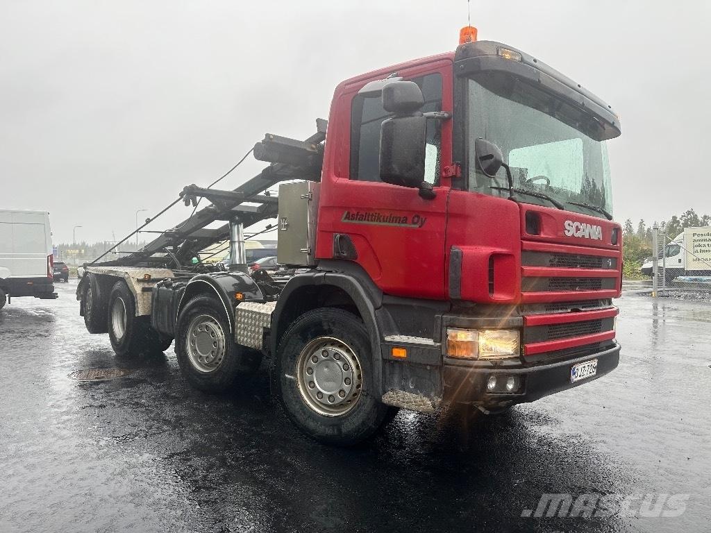 Scania P114 8x2*6 Vaihtolava-autot
