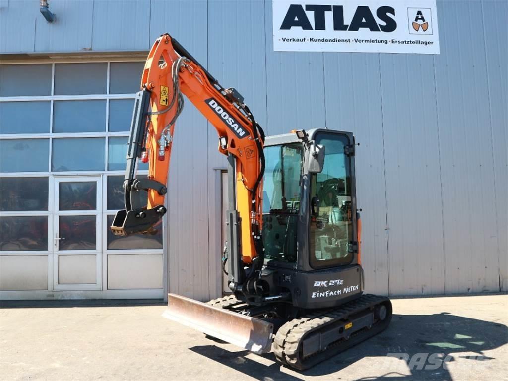 Doosan DX27Z-7 Minikaivukoneet < 7t