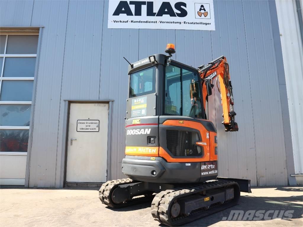 Doosan DX27Z-7 Minikaivukoneet < 7t