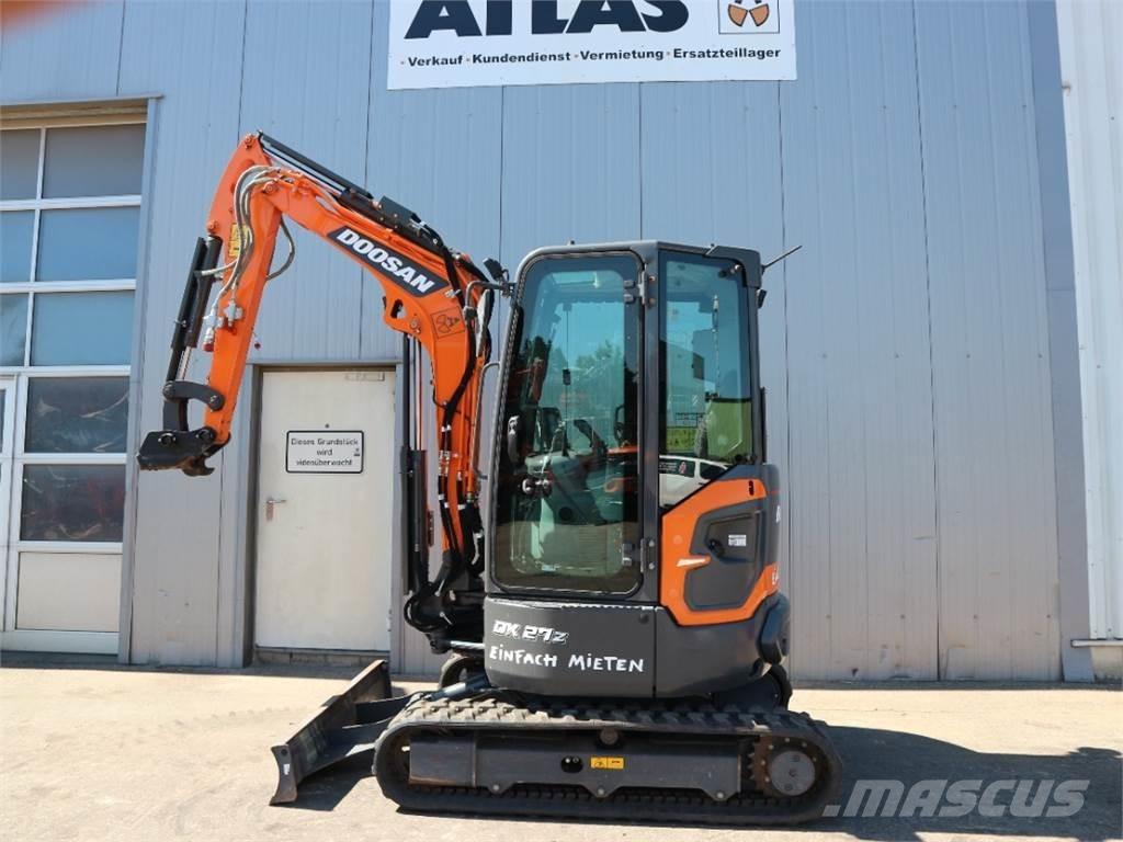 Doosan DX27Z-7 Minikaivukoneet < 7t