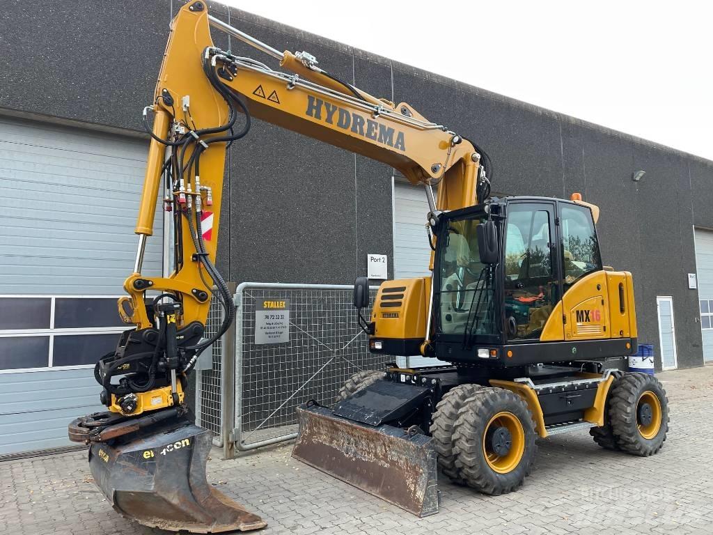 Hydrema MX16 Pyöräkaivukoneet