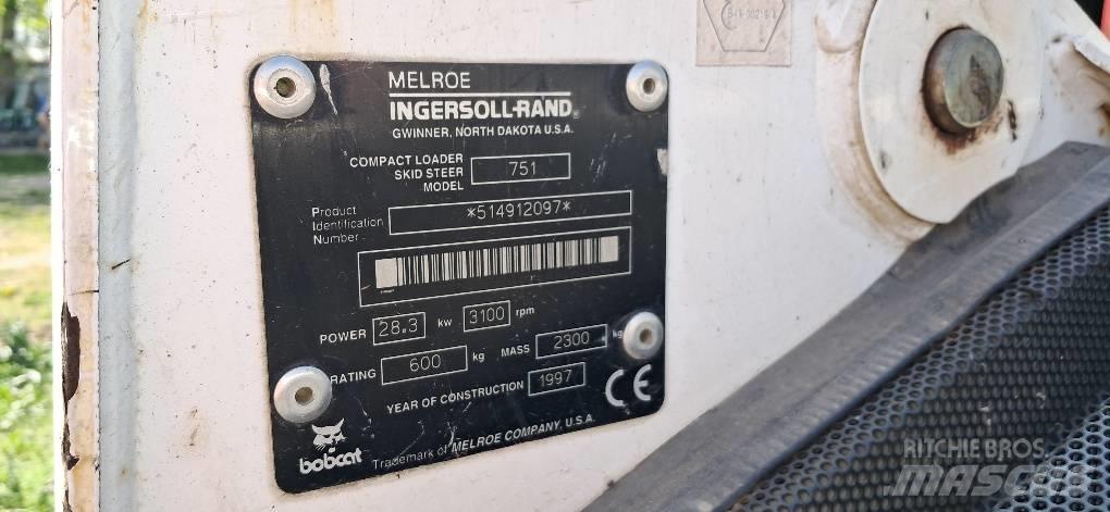 Bobcat 751 Liukuohjatut kuormaajat