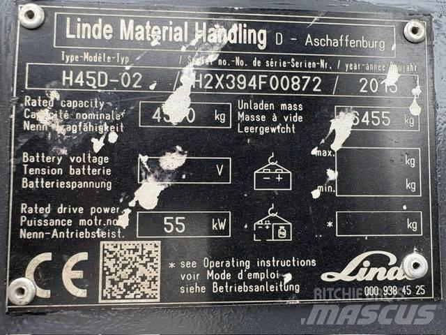 Linde H 45 D Dieseltrukit