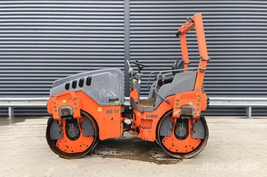 Hamm HD 14 VV Tandemjyrät