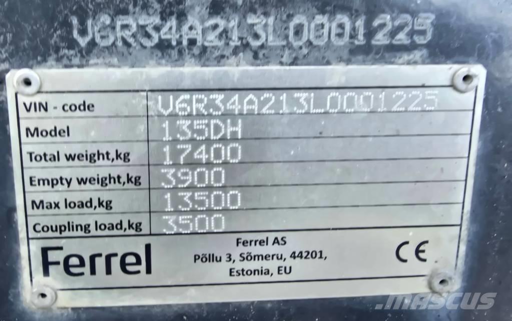 Ferrel 135DH Muut perävaunut
