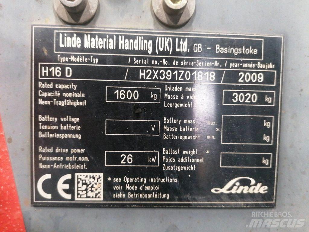 Linde H16D Dieseltrukit