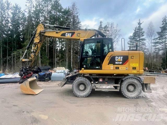 CAT M 314 F Pyöräkaivukoneet