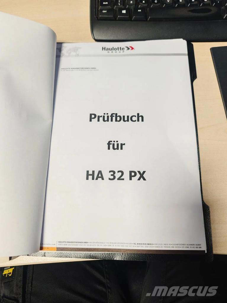 Haulotte HA 32 PX Teleskooppipuominostimet