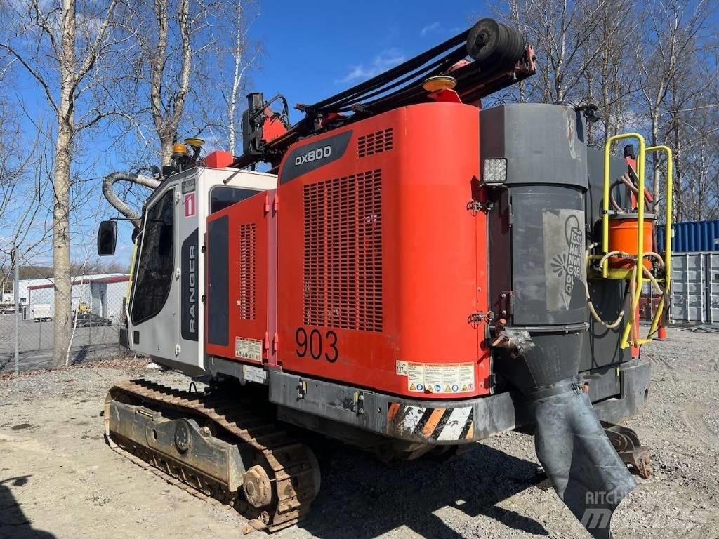 Sandvik DX800 Avolouhintaporauslaitteet