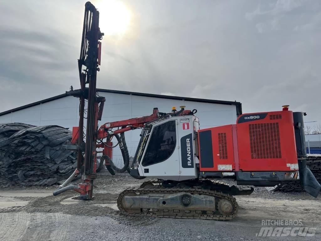 Sandvik DX800 Avolouhintaporauslaitteet