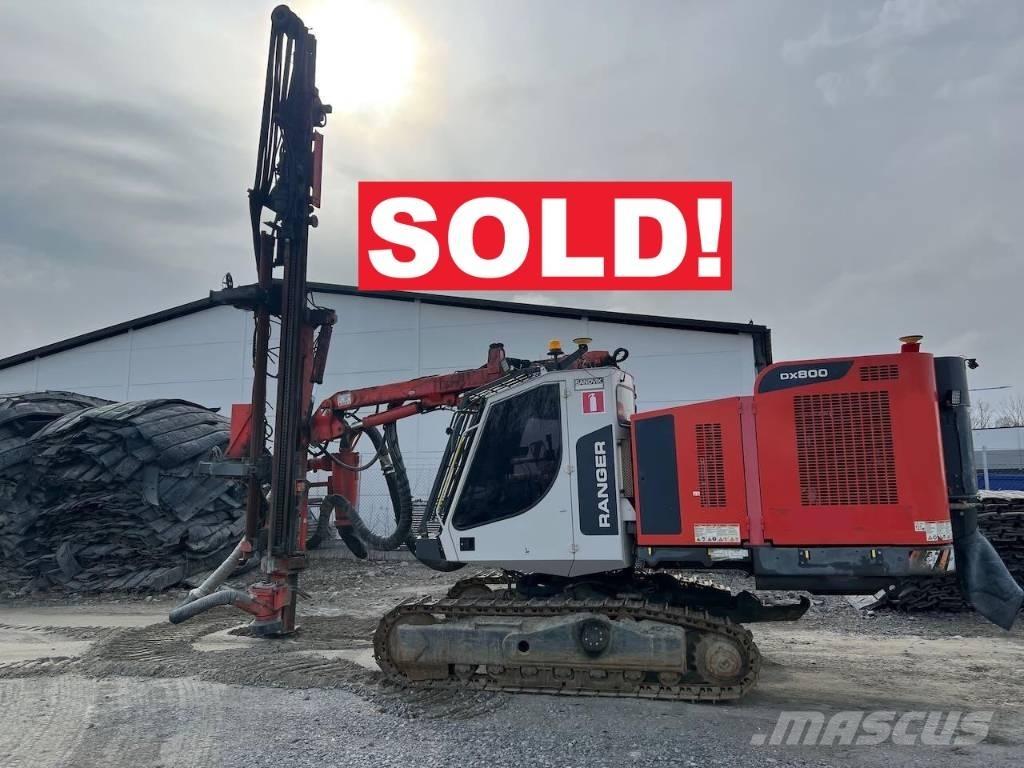 Sandvik DX800 Avolouhintaporauslaitteet