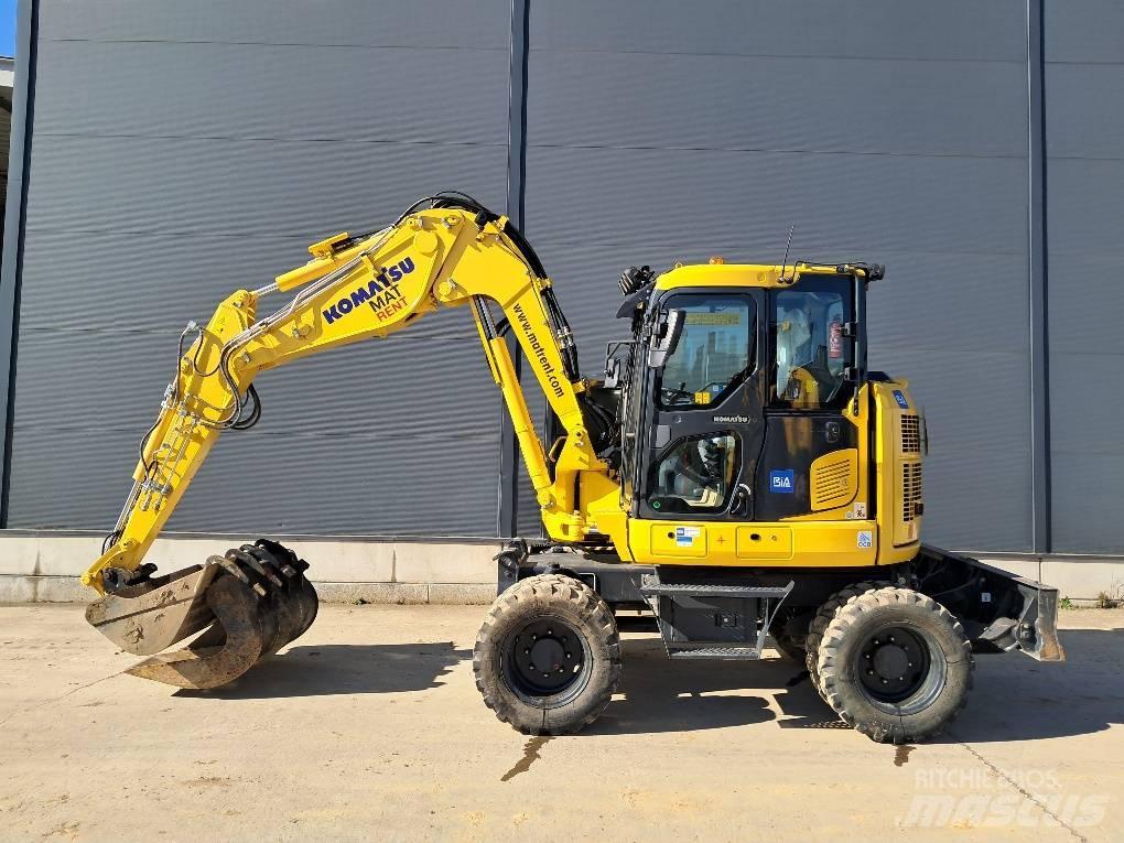 Komatsu PW98MR-11E0 Pyöräkaivukoneet