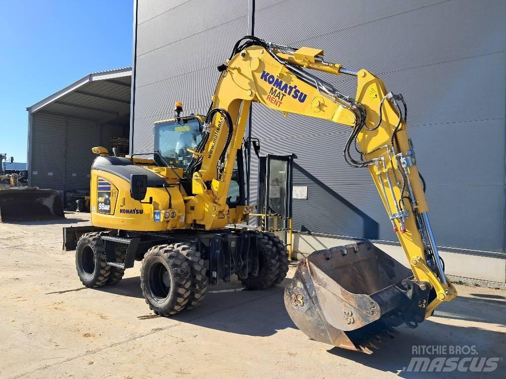 Komatsu PW98MR-11E0 Pyöräkaivukoneet