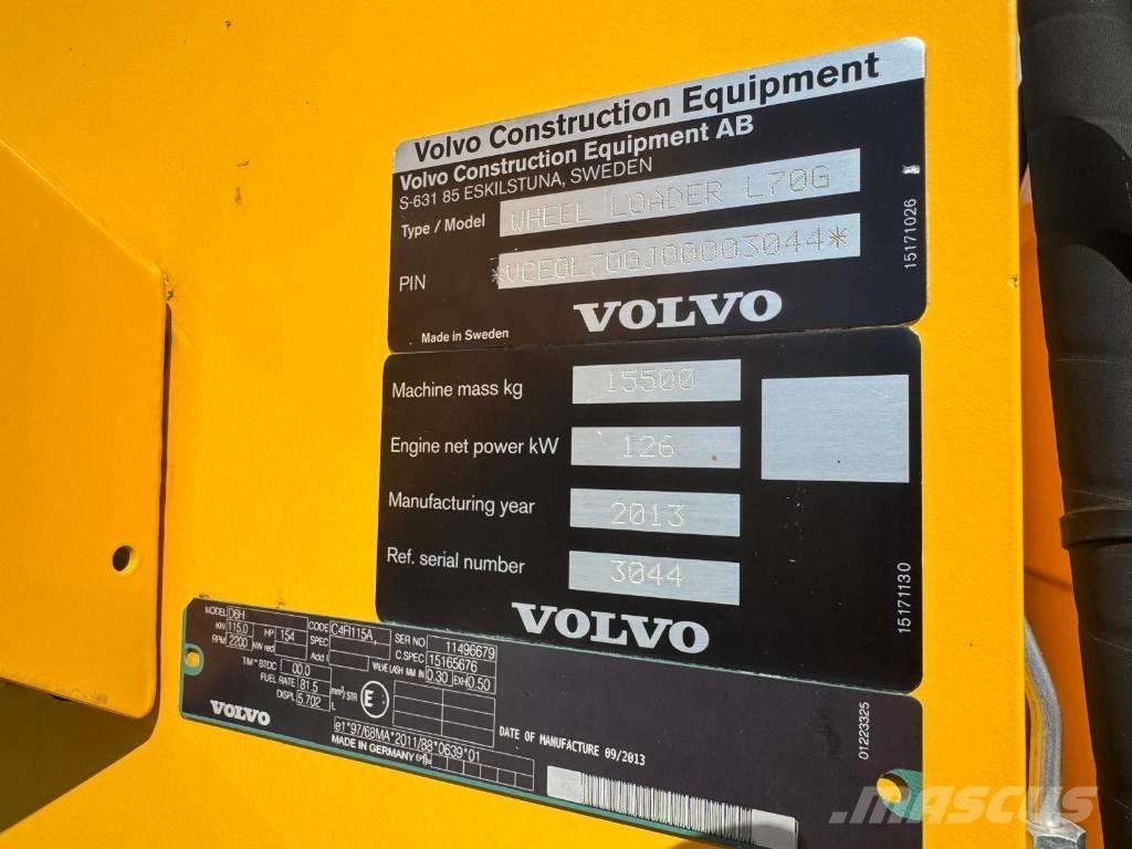 Volvo L 70 G Pyöräkuormaajat