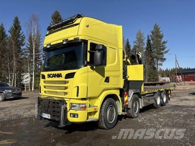 Scania R164G 8*4 Nosturiautot