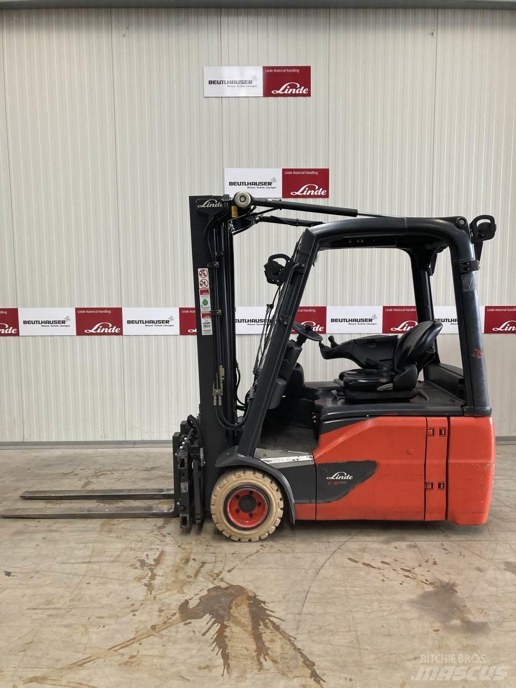Linde E18 Sähkötrukit