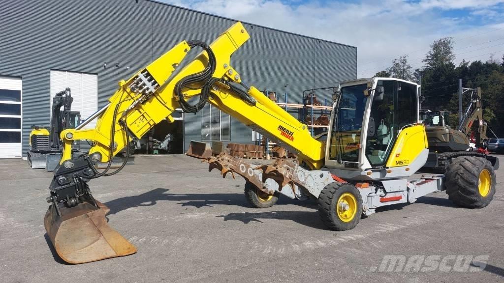 Menzi Muck M520 Pyöräkaivukoneet