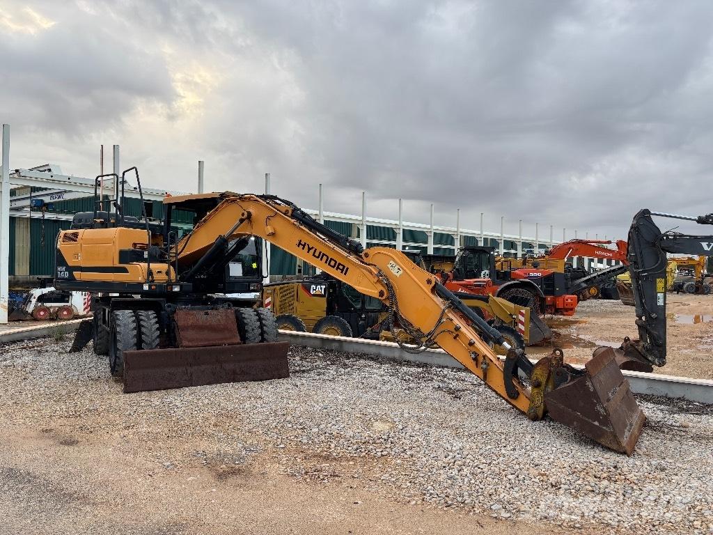 Hyundai HW 140 A Pyöräkaivukoneet