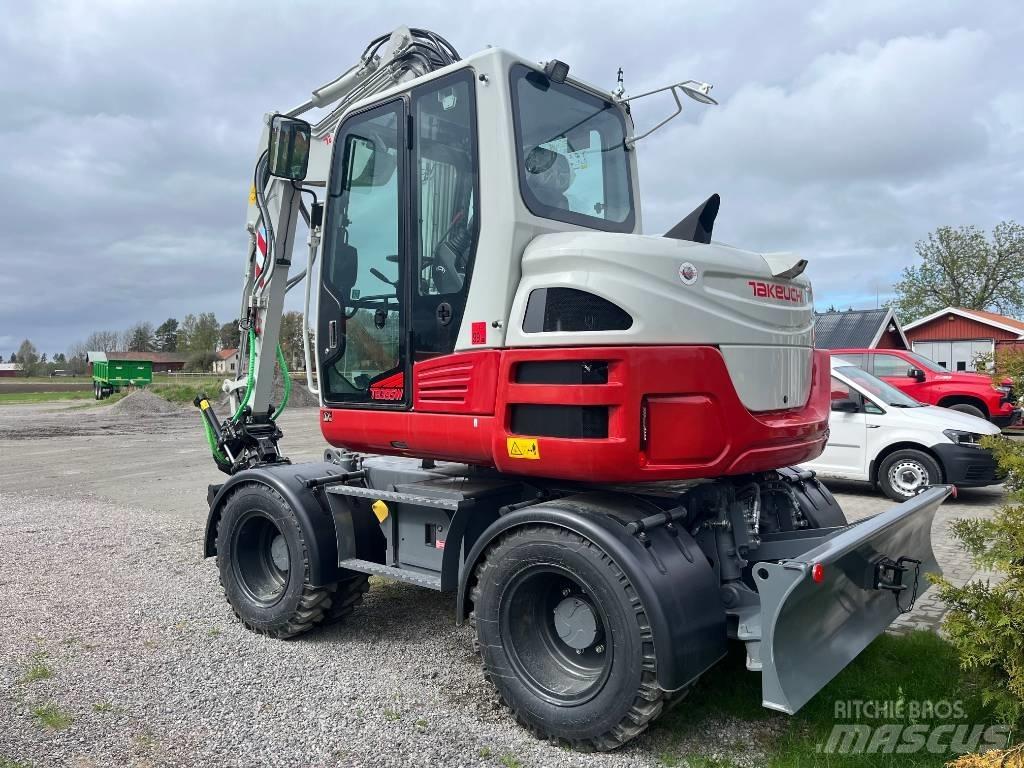 Takeuchi TB 395 W Pyöräkaivukoneet