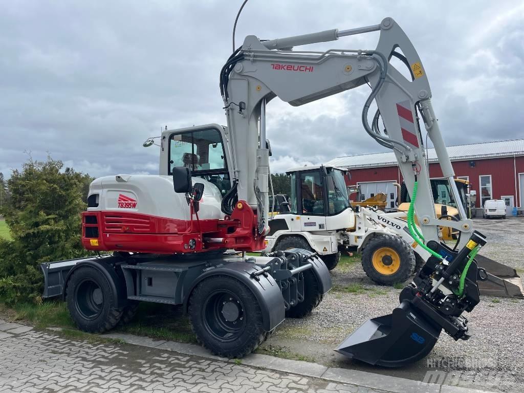 Takeuchi TB 395 W Pyöräkaivukoneet