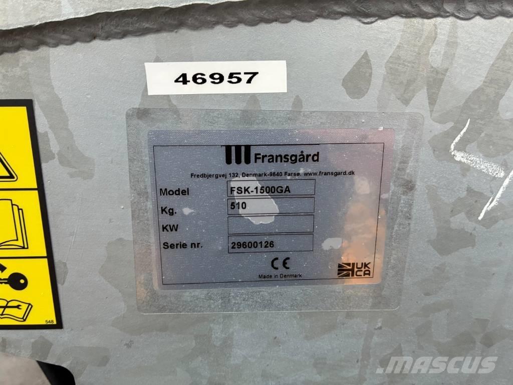 Fransgård FSK-1500 Hiekan- ja suolanlevittimet