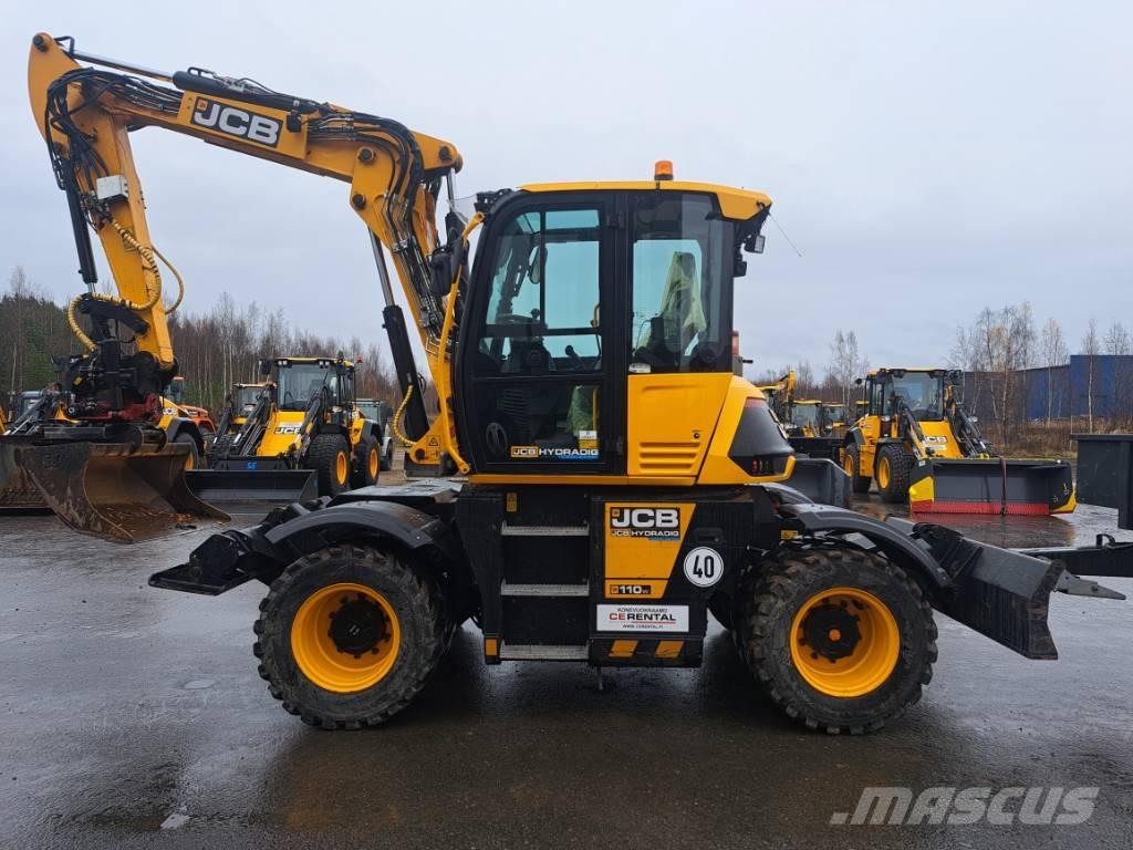JCB Hydradig Pyöräkaivukoneet