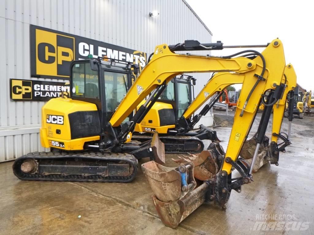 JCB 55 Z-1 Midikaivukoneet 7t - 12t